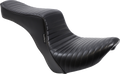 LE PERA Cherokee Seat - Pleated - Black - FX/FL LY-020PT