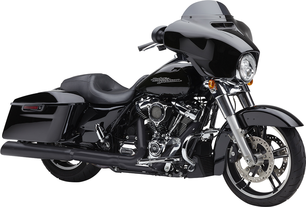 COBRA 4-1/2" NH Series Mufflers - Black  Glide 2017-2022  6289RB
