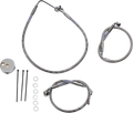DRAG SPECIALTIES Brake Line - Front (Lower/Upper) - Stainless Steel 640116