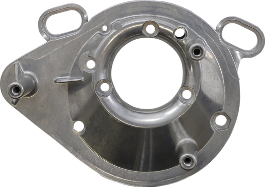 S&S CYCLE Teardrop Air Cleaner Backplate - E/G Carburetors 17-0336