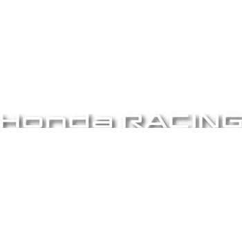 FACTORY EFFEX Die-Cut Decal - 1' - Honda Racing White 28-94304