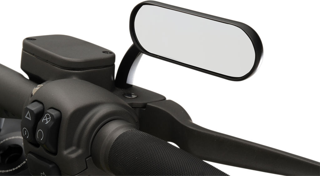 ARLEN NESS Oval Mirror - Black - Right 13-413