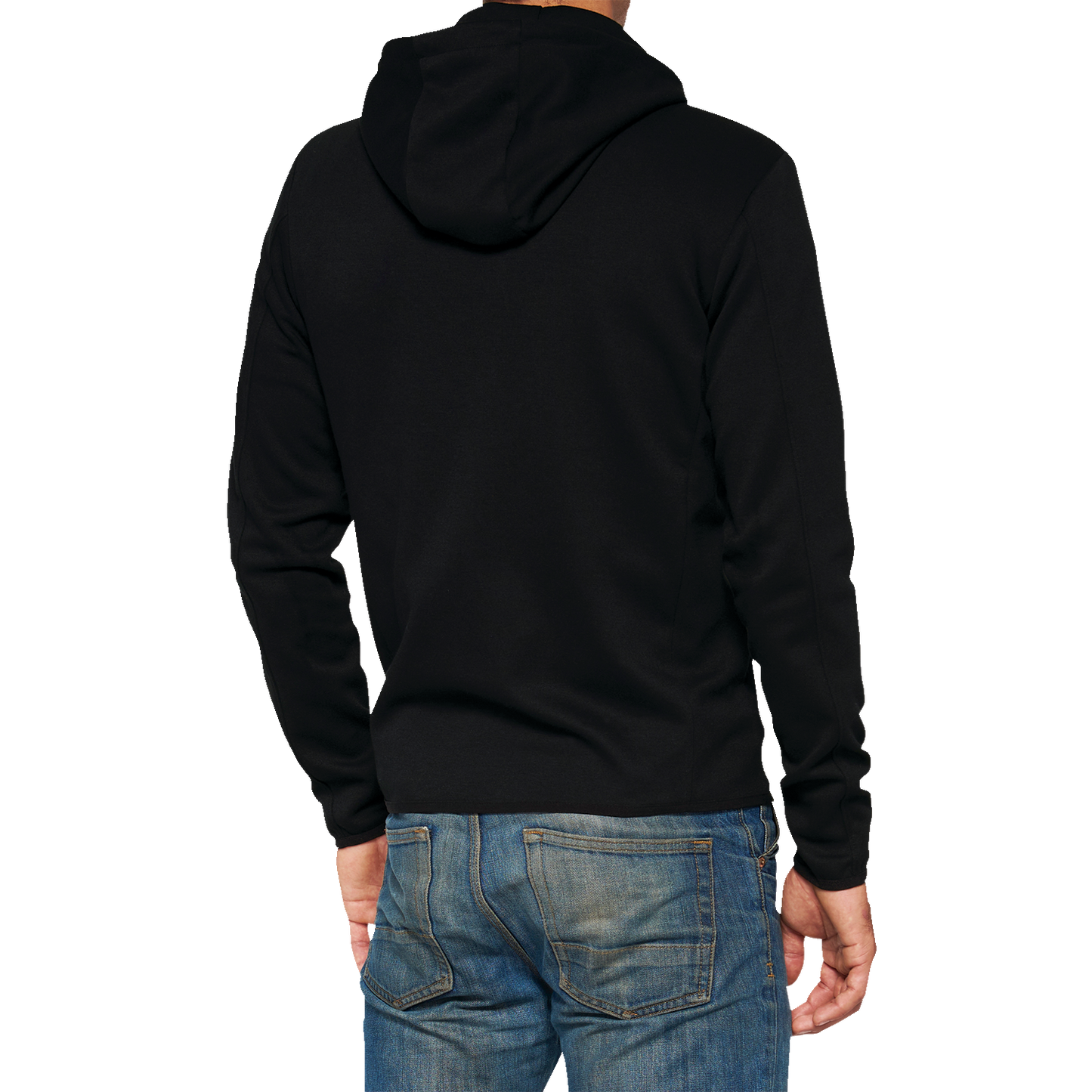 100% Viceroy Tech Zip Hoodie - Black - Medium 20037-00001