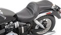SADDLEMEN Seat - Explorer - without Backrest - Stitched - Black - America T06-09-0291