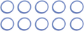 S&S CYCLE O-Ring - 5x3x1mm - 10-Pack 500-0148