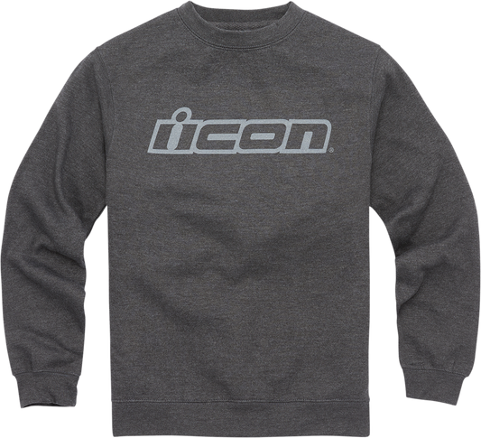 ICON ICON Slant Crewneck Sweatshirt - Charcoal - 3XL 3050-5841