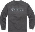 ICON ICON Slant™ Crewneck Sweatshirt - Charcoal - Medium 3050-5837