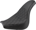 SADDLEMEN Profiler Seat - Front Lattice/Rear Smooth - Black - FXBR/S 818-31-149