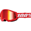 100%  Strata 2 Junior Goggle - Red - Red Mirror 50032-00012