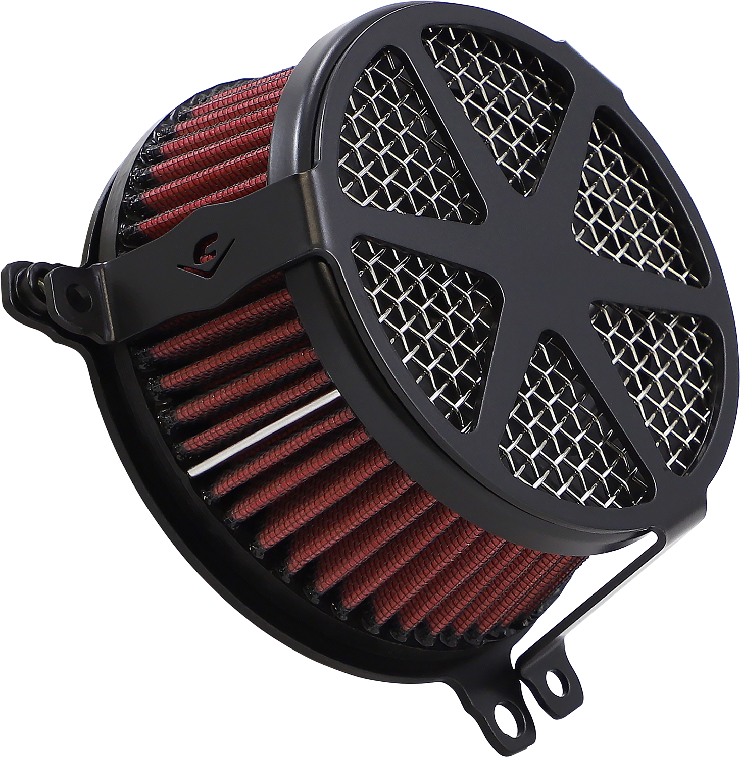 COBRA Spoke Air Filter - Black - Bolt 06-0267-04B-SB