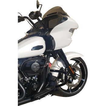 WIND VEST Windshield - 9-1/2" - Dark Smoke - FLTRX/SE/STSE 57-9040