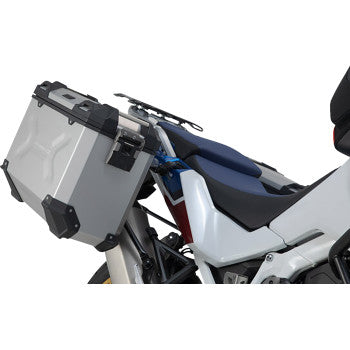 SW-MOTECH TRAX ADV Aluminum Case System - Silver - Honda Africa Twin '19-'24 KFT.01.942.70001/S