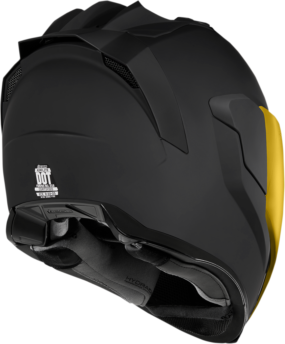 ICON Airflite™ Helmet - Peacekeeper - Rubatone Black - XS 0101-13357