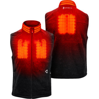 GERBING HEATED CLOTHING 7V Thermite Fleece Heated Vest 2.0 - Black - XL GERTFVST7VMBXL