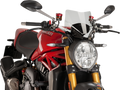 PUIG HI-TECH PARTS New Generation Windscreen - Clear - Monster 7013W