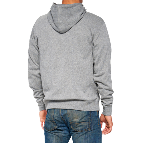 100% Icon Pullover Hoodie - Gray - Small 20029-00015
