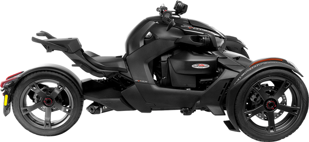 LEOVINCE LV One EVO Slip-On Muffler - Black Edition for CAN-AM RYKER 600 SPORT/RALLY/ACE 2019 - 2024 14404EB