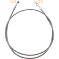 FAT BAGGERS INC. EZ Install Brake Line - 64" - Stainless Steel Braid 120064