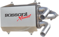BASSANI XHAUST Muffler - Stainless Steel - RZR XP 1000  Turbo 2016-2018 6R1017T
