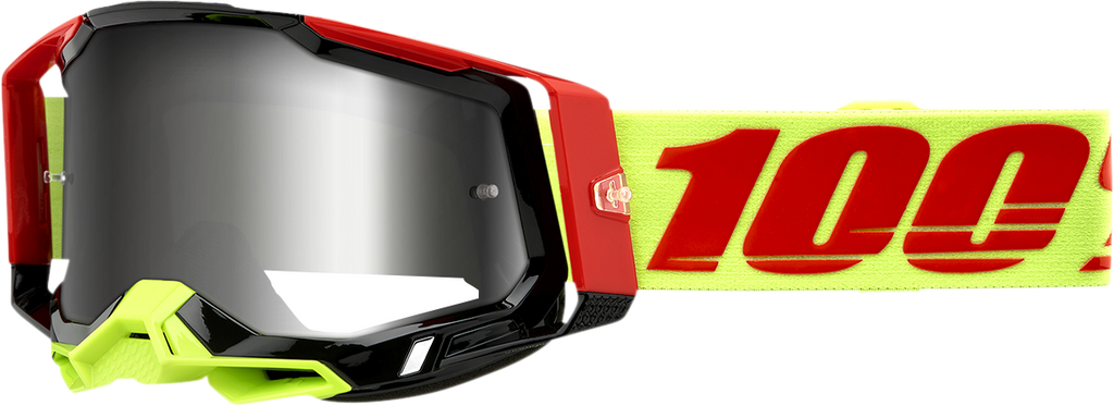 100% Racecraft 2 Goggles - Wiz - Flash Silver 50010-00010
