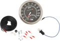 DRAG SPECIALTIES 5" MPH FL-Style 1:1 Speedometer with Tachometer - '68-'84 Black Face NO RESET KNOB 71478M