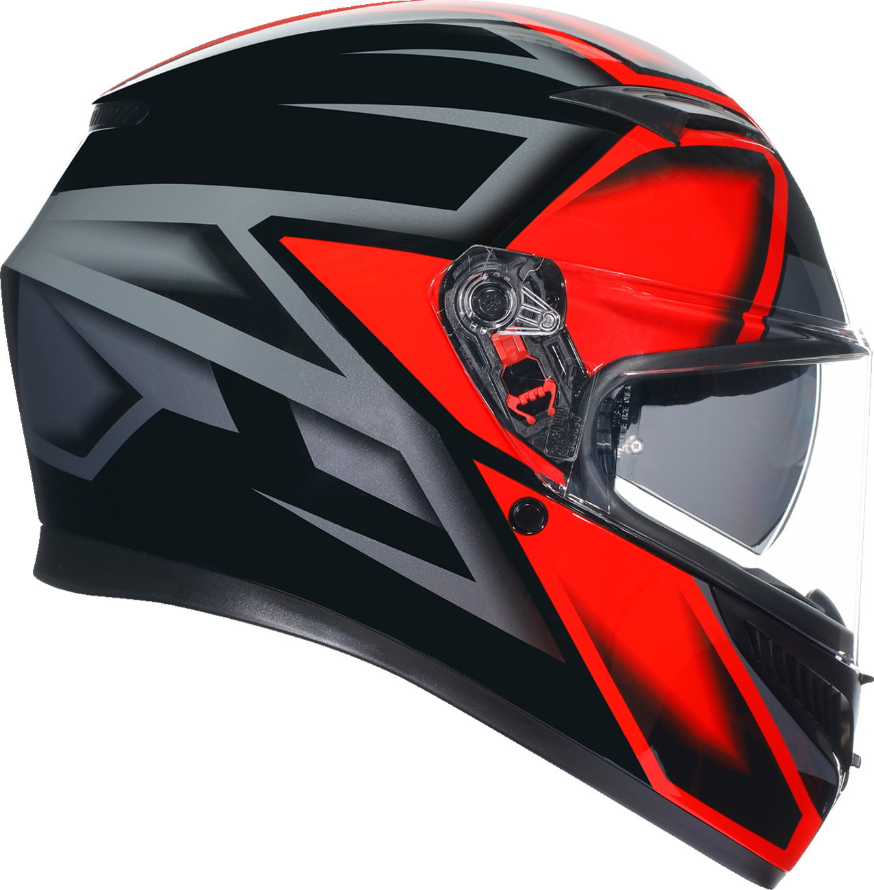 AGV K3 Helmet - Compound - Black/Red - 2XL 21183810040092X