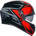 AGV K3 Helmet - Compound - Black/Red - XL 2118381004009XL