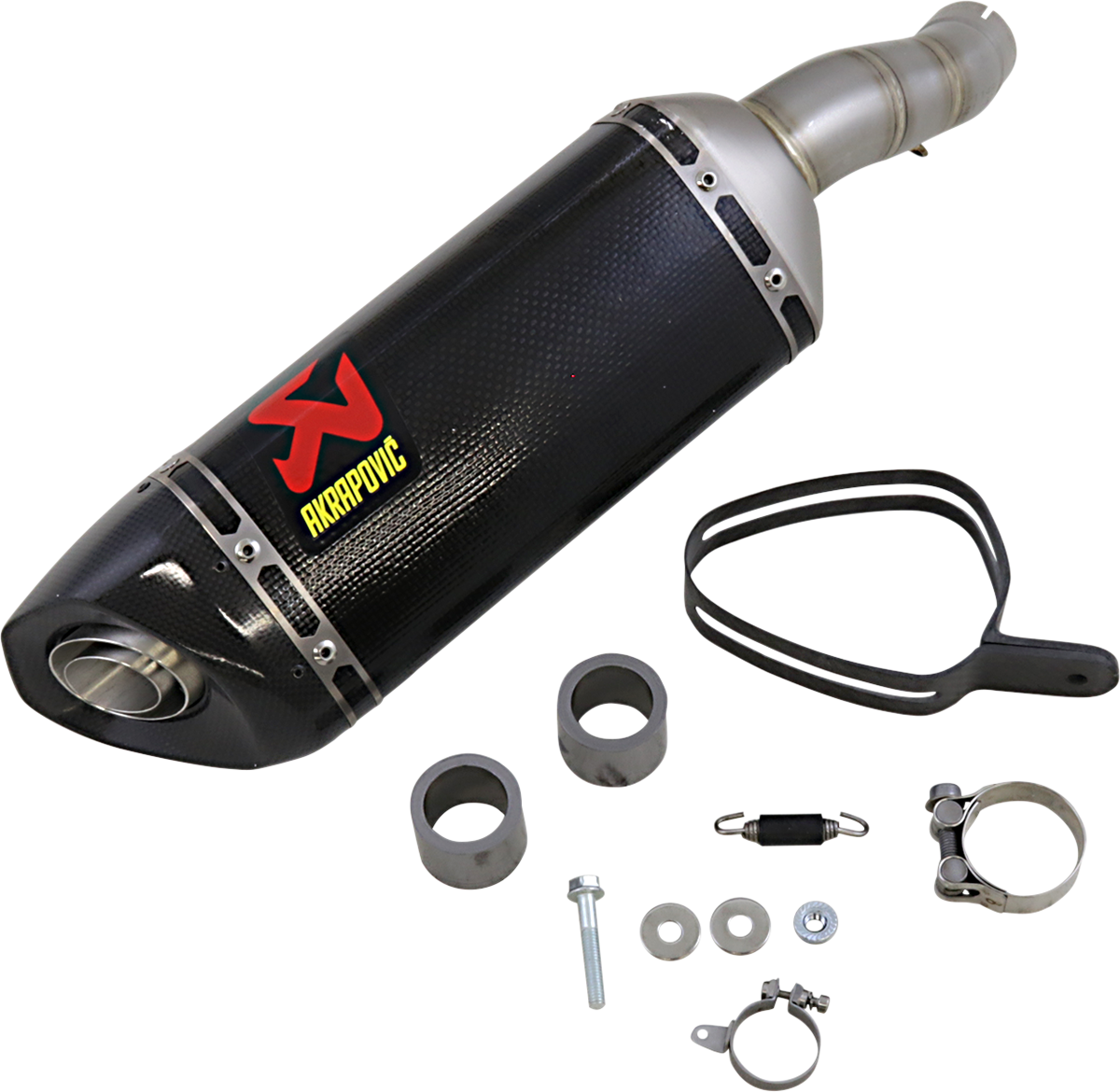 AKRAPOVIC Carbon Fiber Slip-On Line Muffler Carbon Fiber MT-03/YZF-R3 2015- 2021 S-Y2SO16-HAPC/1 1811-3945