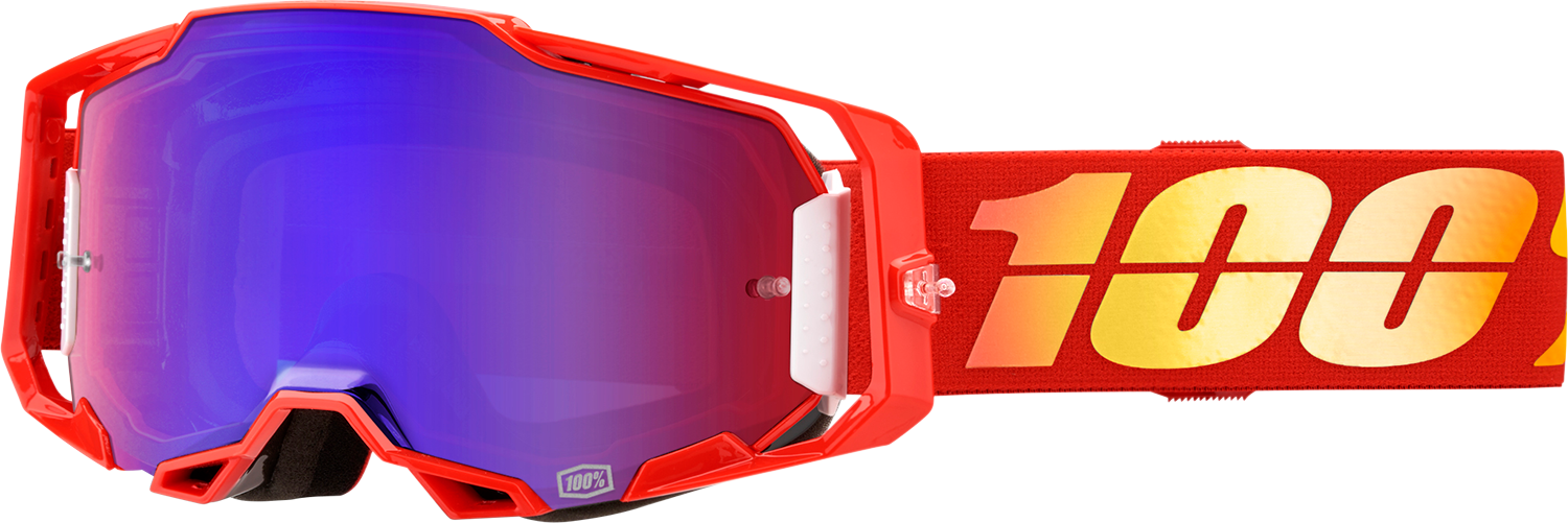 100% Armega Goggles - Nuketown - Red/Blue Mirror 50005-00020