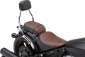 COBRA Detachable Backrest - Mini - Chrome - Bobber 502-2015