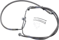 DRAG SPECIALTIES Brake Line - +2" - Stainless Steel - FXDF '08-'17 660325-2