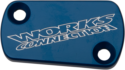 WORKS CONNECTION Clutch Cover - Blue 21-150