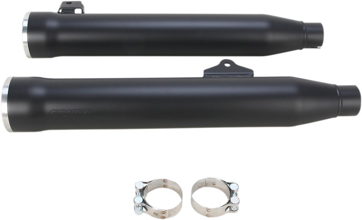 COBRA 3" RPT Mufflers - Black 6056B