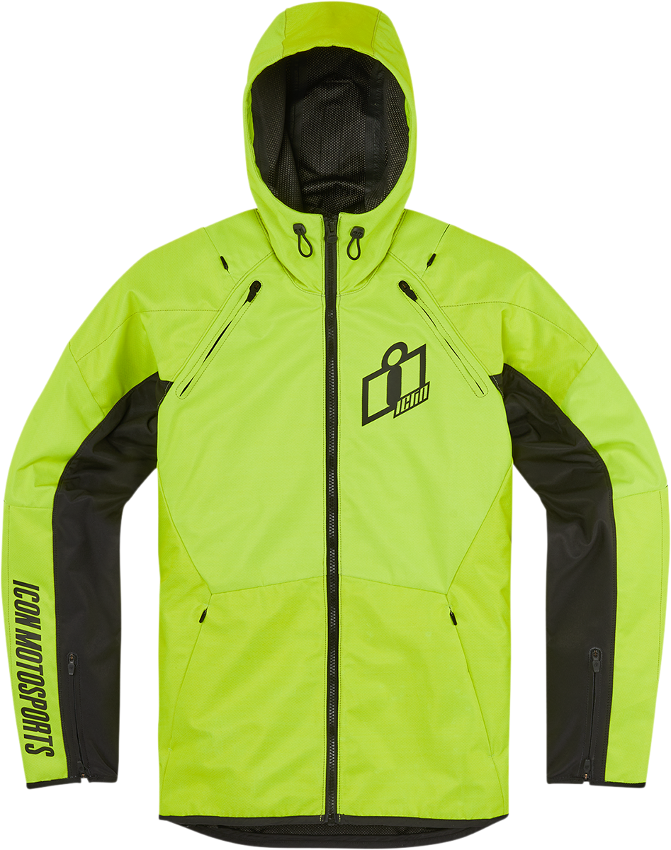 ICON Airform Jacket - Hi-Vis - Large 2820-5502