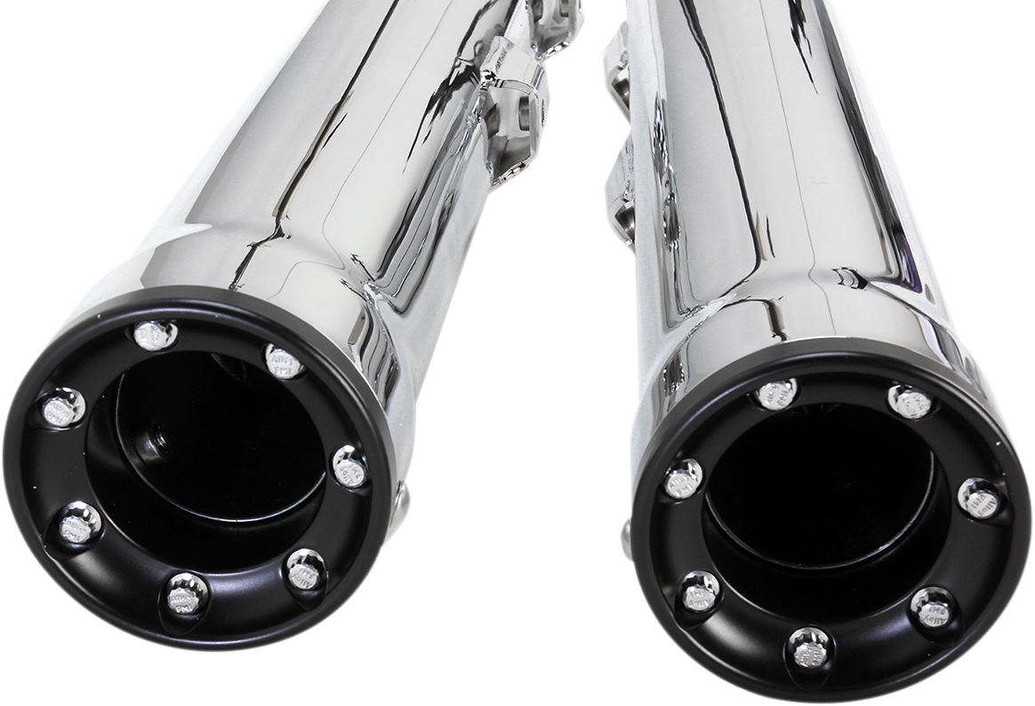 COBRA 3" RPT Mufflers for '00-'06 Softail - Chrome 6054