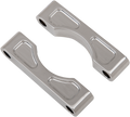 KLOCK WERKS Hugger Front Fender Mounting Blocks - For 16"/17"/18" Wheels - Chrome KWFS-01-0103-C