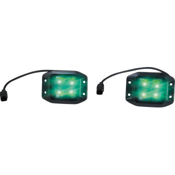 MOOSE OFFROAD Light Pods - LED - Flush Mount MSE-LPKITFG