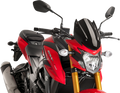 PUIG HI-TECH PARTS Naked Sport Windscreen - Black - Suzuki 9435N