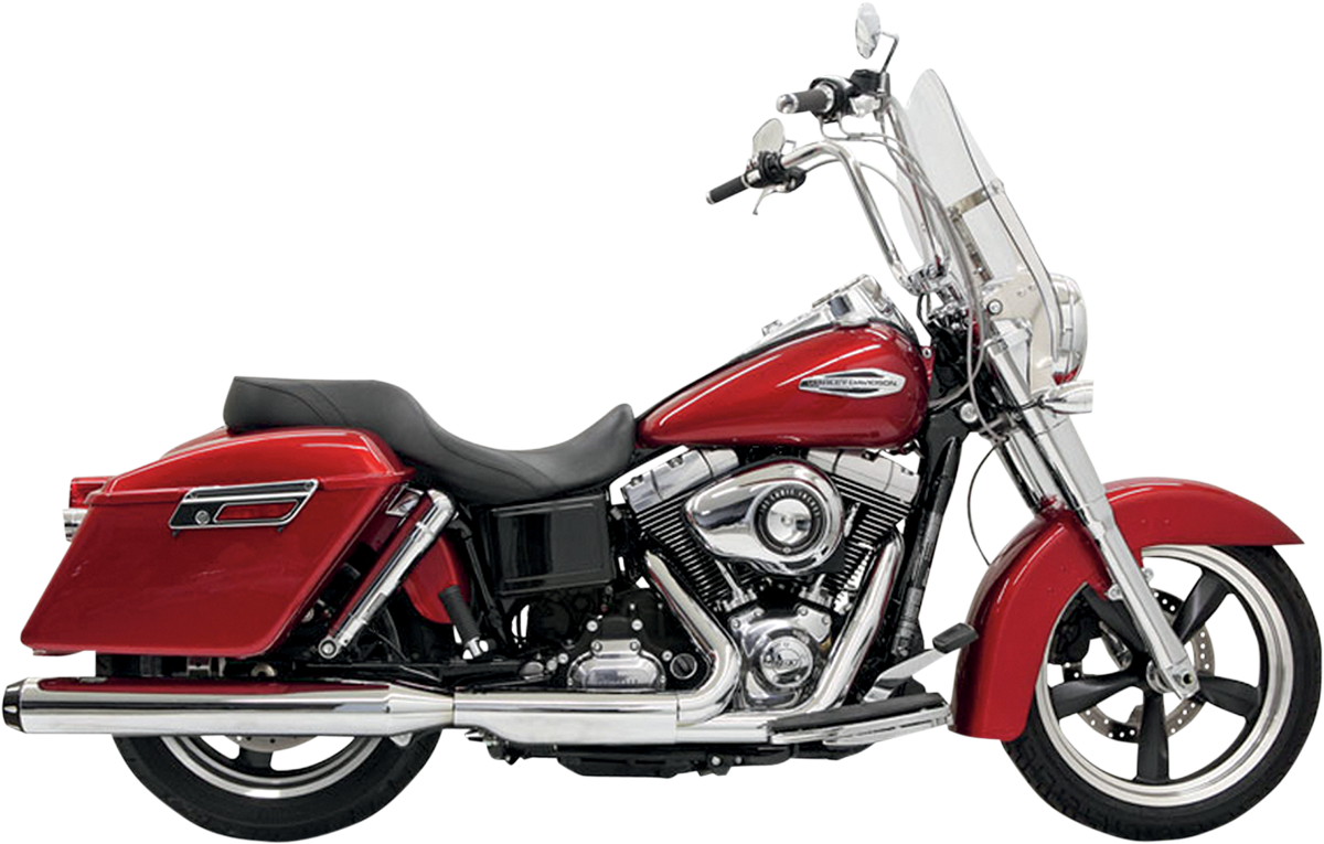 BASSANI XHAUST 4" Chrome Quick Change Muffler 1D87R