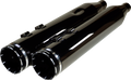 KHROME WERKS 4-1/2" HP-Plus Slip-On Mufflers - Eclipse with Tracer Tip 2017-2024 201670