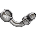GOODRIDGE Banjo Adaptor - 90° for 7/16" Bolt - Stainless Steel P599-03-04C