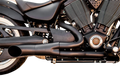 TRASK 2:1 Exhaust - Black - Victory TM-3033BK
