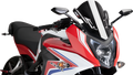 PUIG HI-TECH PARTS Race Windscreen - Black - CBR650F 7003N