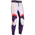 MOOSE OFFROAD Alpha One Pants - Burgundy/White - US 26 Slim 2901-12025