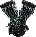 S&S CYCLE V124 Series Black Edition Long Block Engine without Induction/Ignition 310-1158