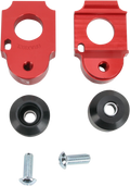 DRIVEN RACING Axle Block Sliders - Suzuki - Red DRAX-102-RD