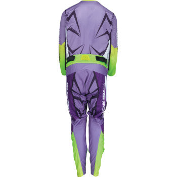 MOOSE RACING Youth Agroid Mesh Jersey - Purple/White - Small 2912-2475