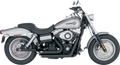 VANCE & HINES Short Shot Staggered Exhaust System - Matte black 47317