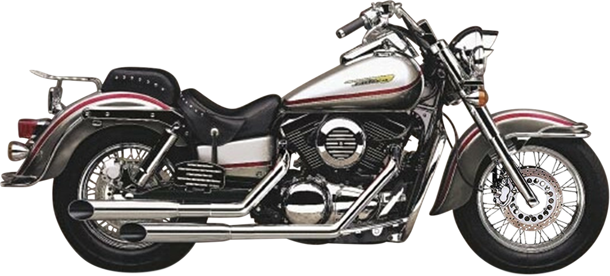 COBRA Classic Deluxe Exhaust - Chrome - VN1500 4569SC