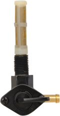 DRAG SPECIALTIES 90 Degree Petcock - Black - 1/4" NPT T03-0075RB